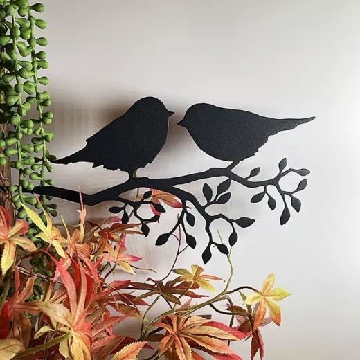 Lavinia Metal Garden Ornaments - Birds (coated)