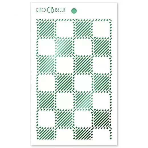 Ciao Bella Texture Stencil - Wool Fabric