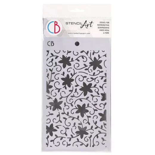 Ciao Bella Texture Stencil - Blessing Day - Corinth