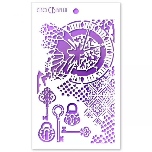 Ciao Bella Texture Stencil - Unstoppable