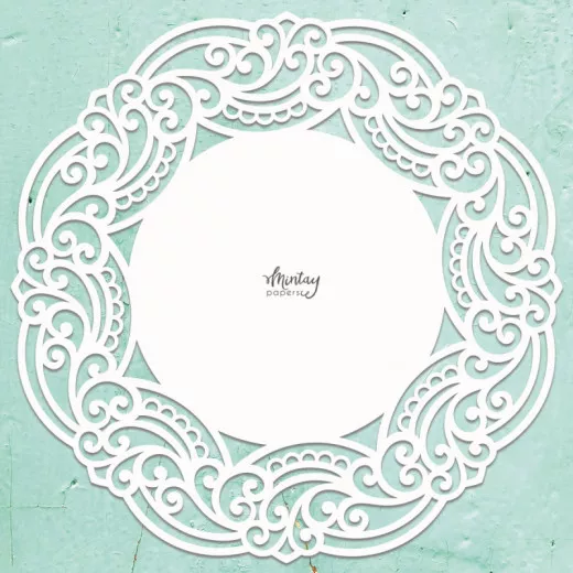 Mintay Chippies Decor - Lacey Wreath