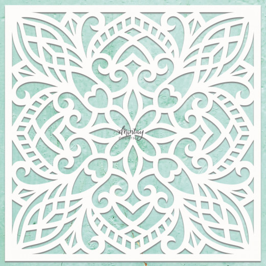 Mintay Chippies Decor - Filigree Square