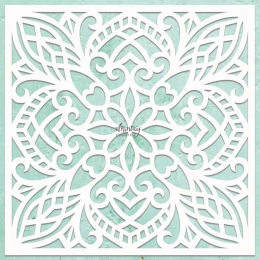 Mintay Chippies Decor - Filigree Square