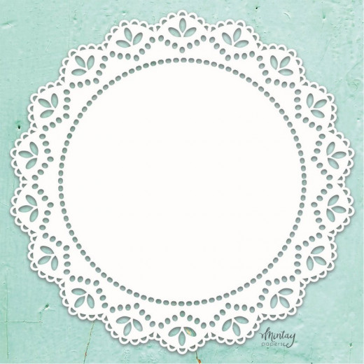 Mintay Chippies Decor Filigree Doily