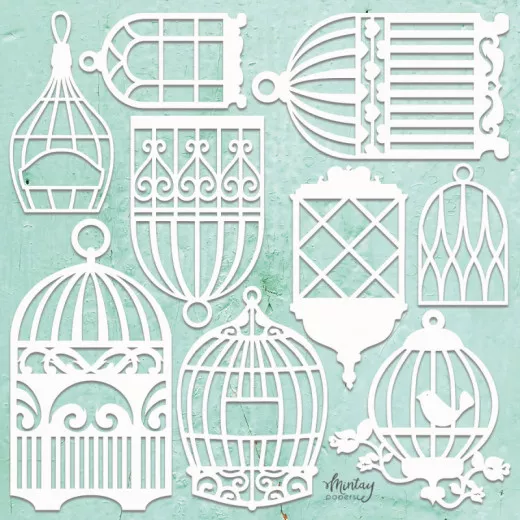 Mintay Chippies Birdcages Set