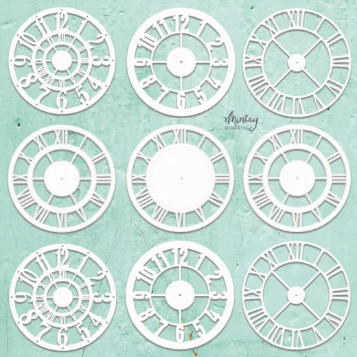 Mintay Chippies Decor - Clocks Set