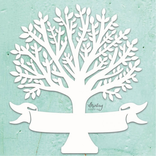 Mintay Chippies Decor Filigree Family Tree