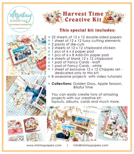 Mintay Harvest Time Creative Kit