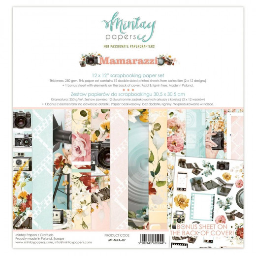 Mintay Mamarazzi 12x12 Paper Pack