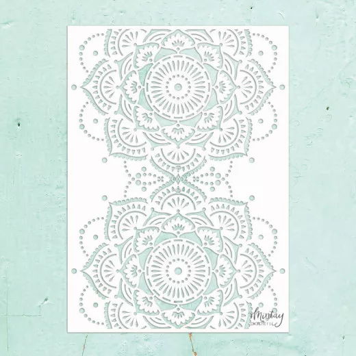 Mintay Kreativa 6x8 Stencil - Mandala