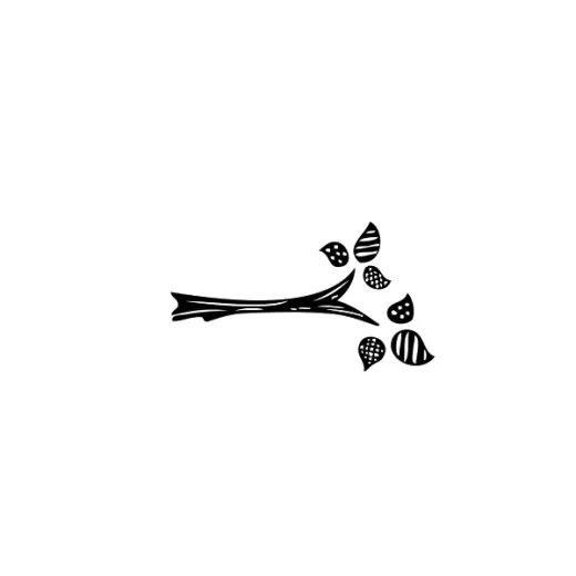 Stempel - Zweig groß