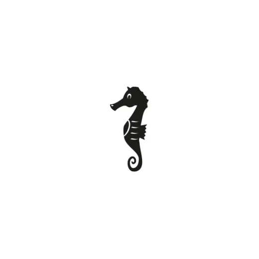 Stempel - Seepferdchen groß