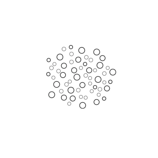 Stempel - Bubbles groß