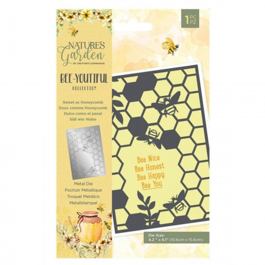 Metal Die - Bee-Youtiful Collection Sweet as Honeycomb