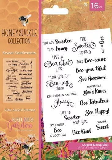 Clear Stamps - Honeysuckle - Sweet Sentiment