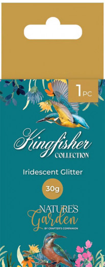 Iridescent Glitter - Nature's Garden - Kingfisher Collection