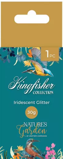 Iridescent Glitter - Natures Garden - Kingfisher Collection