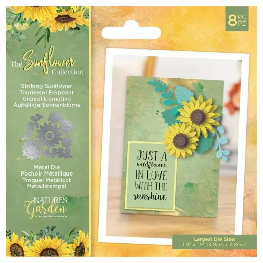 Cutting Die - Striking Sunflower