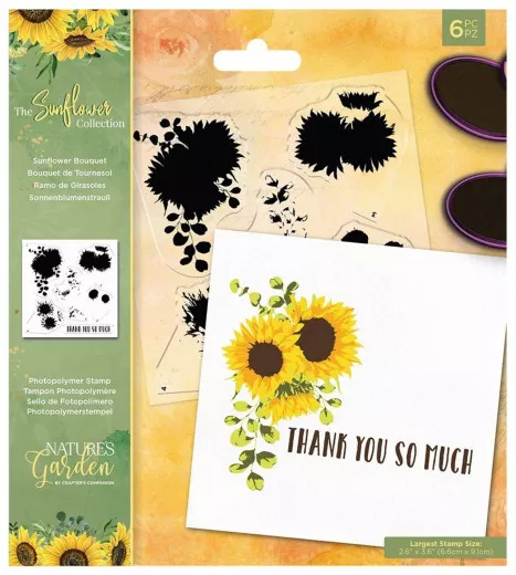 Clear Stamps - Sunflower Bouquet