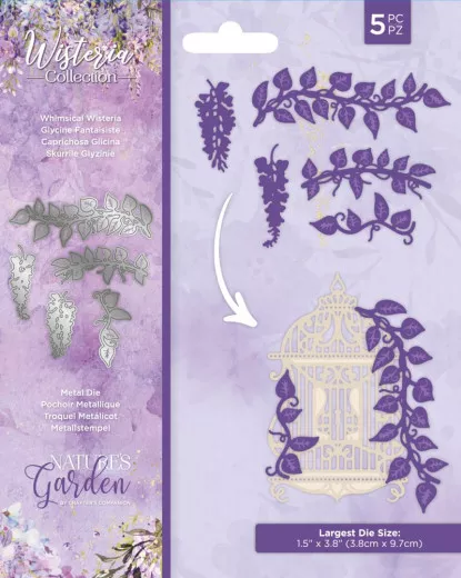 Cutting Die - Wisteria Collection Whimsical Wisteria