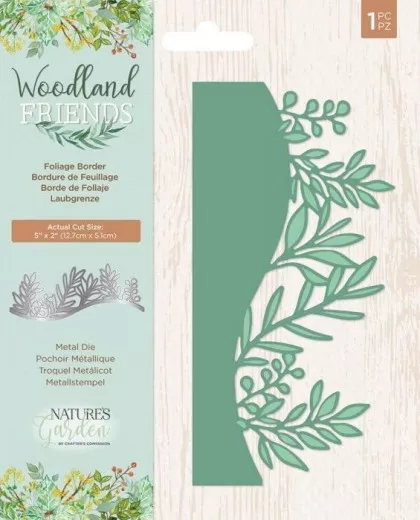 Cutting Dies - Woodland Friends Foliage Border