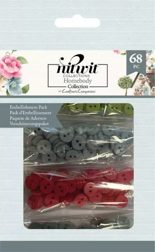 Nitwit Homebody Embellishment Pack