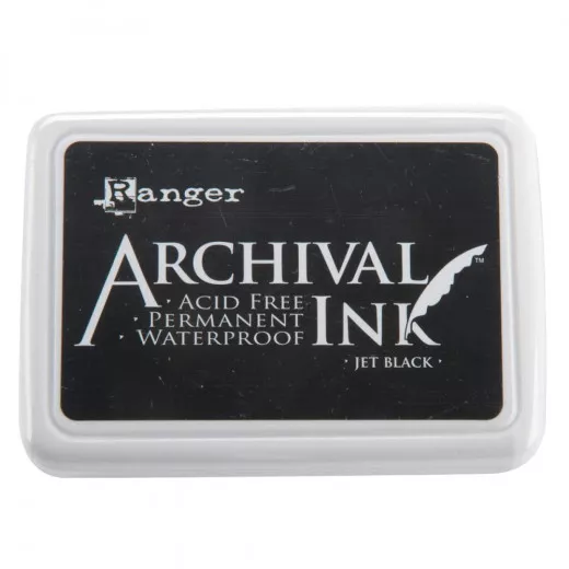 Archival Ink Stempelkissen - jet black