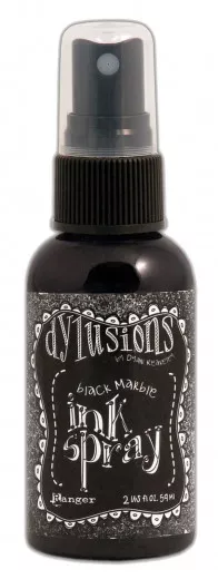 Dylusions Ink Spray - Black Marble