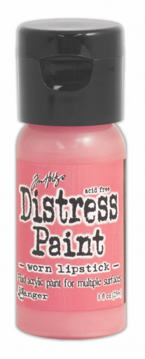 Distress Paint - Worn Lipstick (Flip Top)