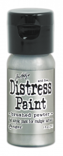 Distress Paint - Brushed Pewter (Flip Top)