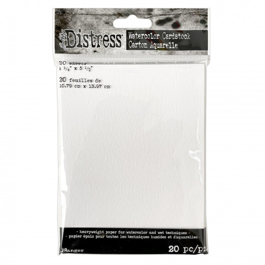 Tim Holtz Distress Watercolor Cardstock (4,25x5,5inch)