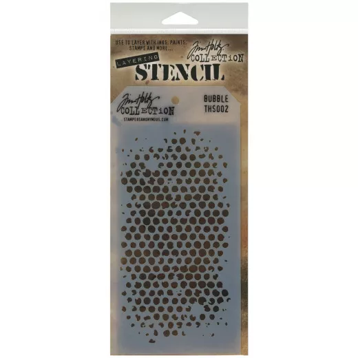 Tim Holtz Layered Stencil - Bubble