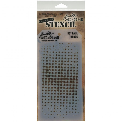 Tim Holtz Layered Stencil - Dot Fade