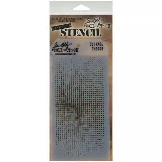 Tim Holtz Layered Stencil - Dot Fade