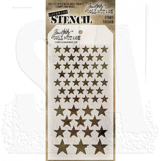 Tim Holtz Layered Stencil - Stars