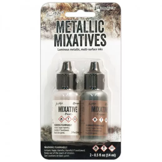 Alcohol Ink Kit - Metallic Mixative Pearl Copper