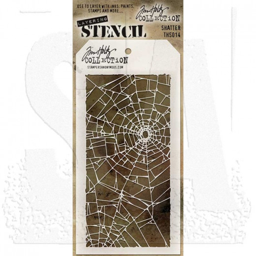 Tim Holtz Layered Stencil - Shatter