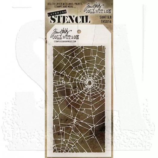 Tim Holtz Layered Stencil - Shatter