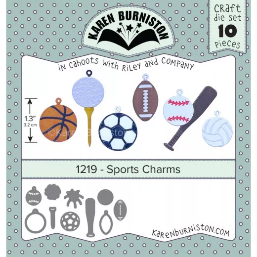 Karen Burniston Die - Sports Charms