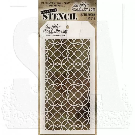 Tim Holtz Layered Stencil - Latticework