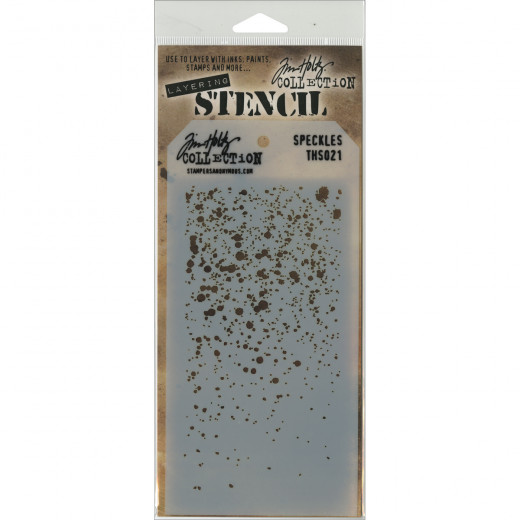 Tim Holtz Layered Stencil - Speckles