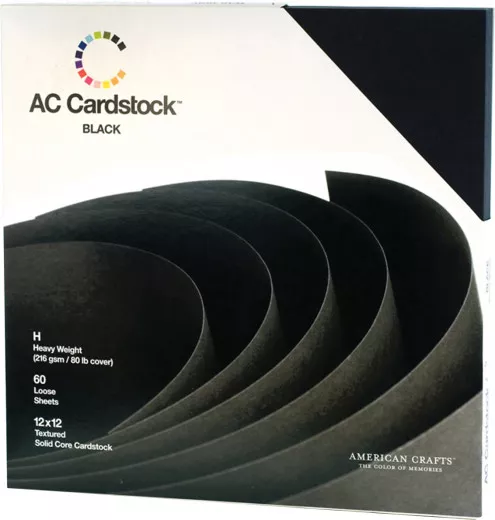 Seasonal Cardstock Pack - Black