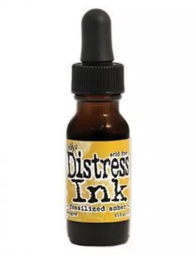 Distress Ink Tinte - Fossilized Amber