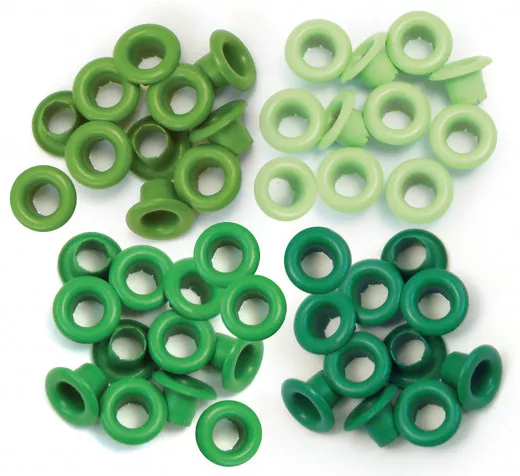 Eyelets Sortiment - Green