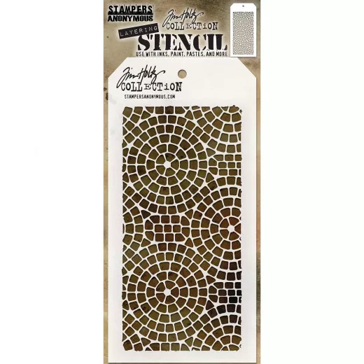 Tim Holtz Layered Stencil - Mosaic