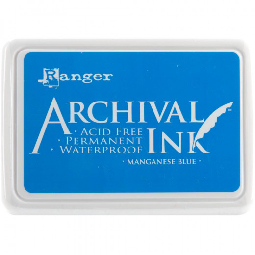 Archival Ink Stempelkissen - manganese blue