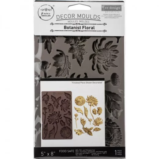 Prima Re-Design Mould - Botanist Floral