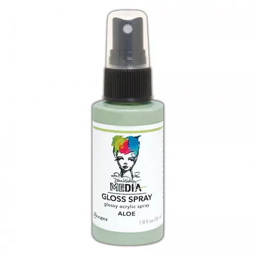 Dina Wakley Media Gloss Spray - Aloe