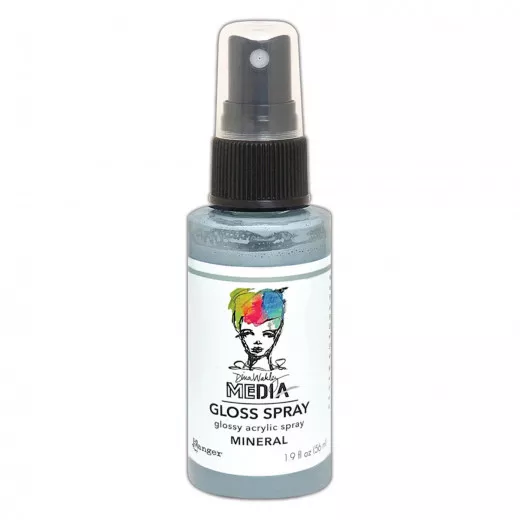 Dina Wakley Media Gloss Spray - Mineral