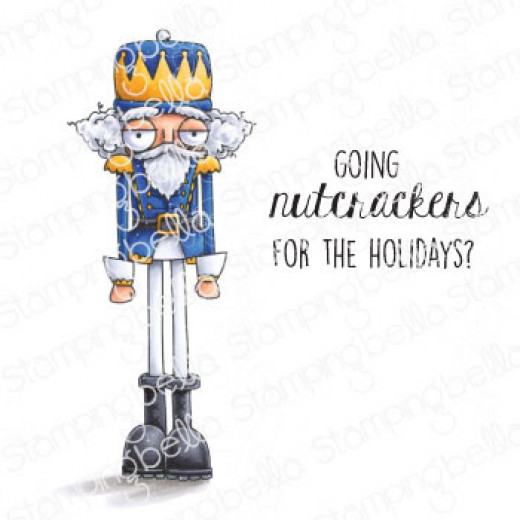 Stamping Bella Cling Stamps - Oddball Nutcracker